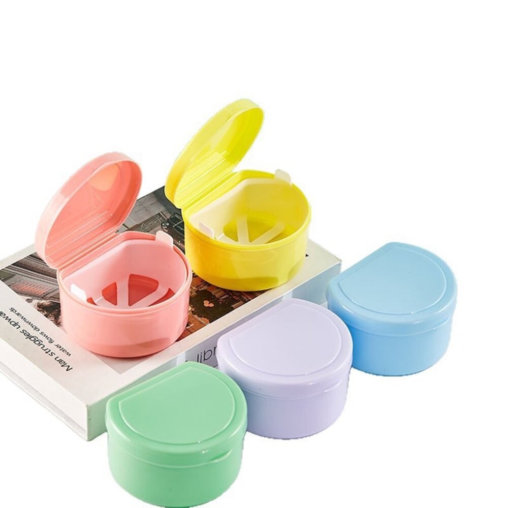 【買一送一隨機】馬卡龍色 雙層上下掀蓋浸泡盒一個 可選色 浸泡時需靜置-規格圖5