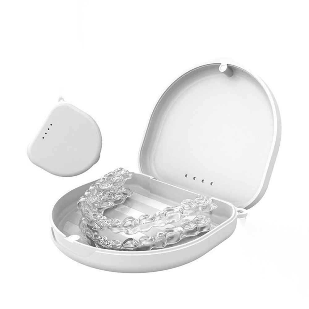 磁吸多功能隱形牙套收納盒(附贈手提繩)一入 多色可選-規格圖9