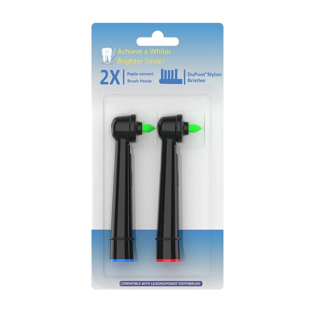 通用型電動牙刷單束毛牙縫刷頭 矯正專用 2支入(黑白可選) 歐樂B適用-規格圖7
