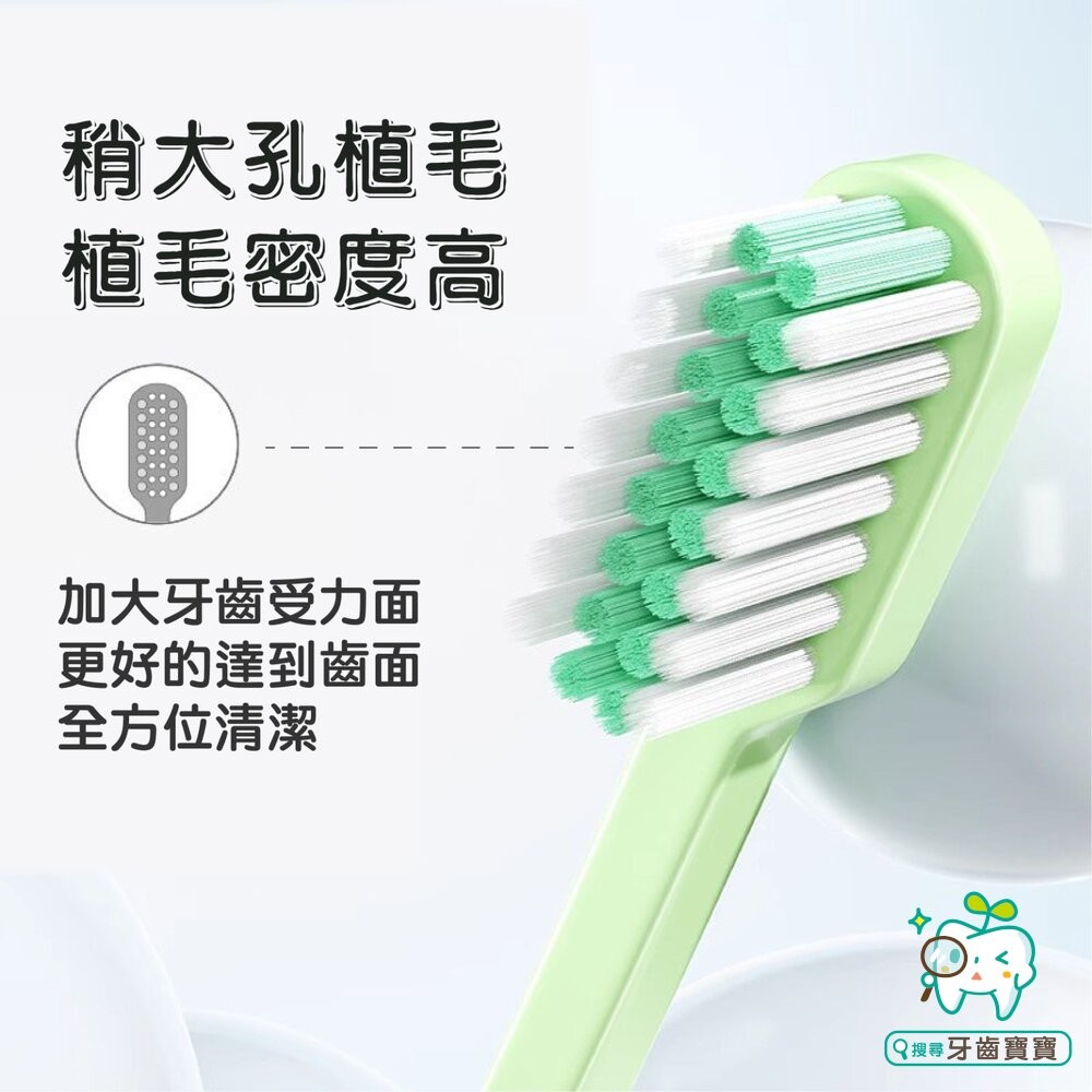 Y-Kelin 外出攜帶式 矯正專用摺疊U型軟毛牙刷一支-細節圖3