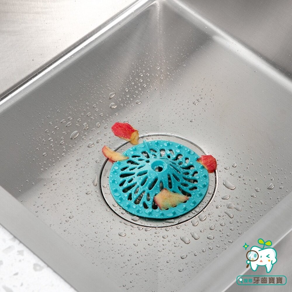浴室廚房專用 防堵塞地排排水孔蓋過濾網一入-細節圖4