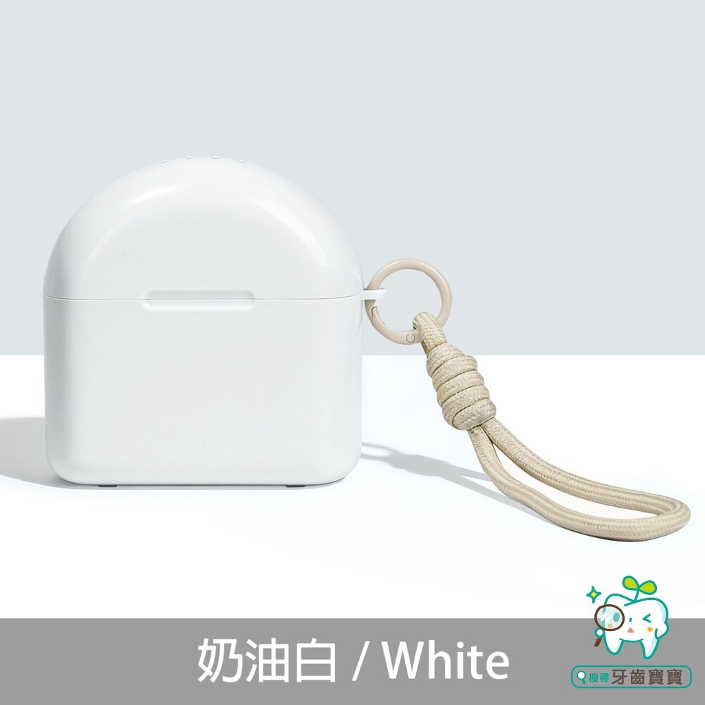 矯正專用 多巴胺色 站立磁吸式隨身牙套收納盒(含提繩)一入-細節圖8