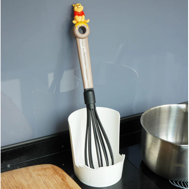 日本迪士尼正版授權SKATER 小熊維尼Winnie 造型 | 大湯匙 打蛋器 撈麵勺-細節圖3