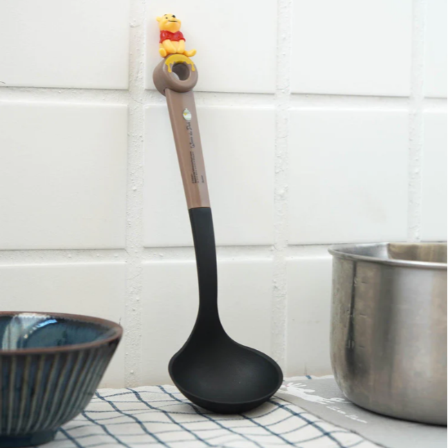 日本迪士尼正版授權SKATER 小熊維尼Winnie 造型 | 大湯匙 打蛋器 撈麵勺-細節圖4