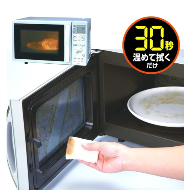 現貨 日本製《Uyeki》蒸汽式微波爐專用清潔紙巾 30秒快速清潔 Bu媽你好-細節圖2
