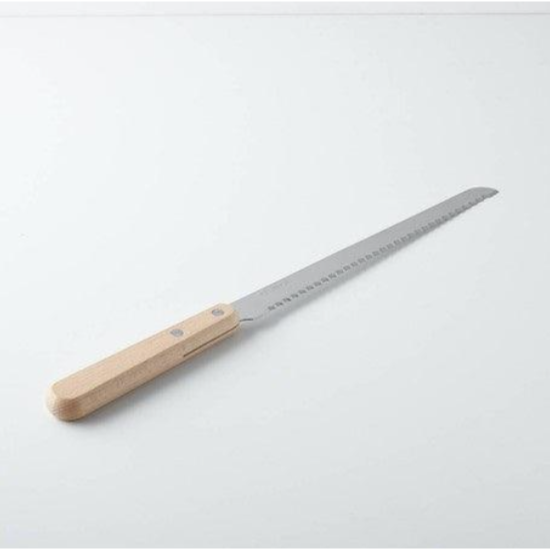 現貨 日本製 燕三條 木柄不鏽鋼麵包刀｜吐司刀 粗齒麵包刀 烘焙工具 Bu媽你好-細節圖4