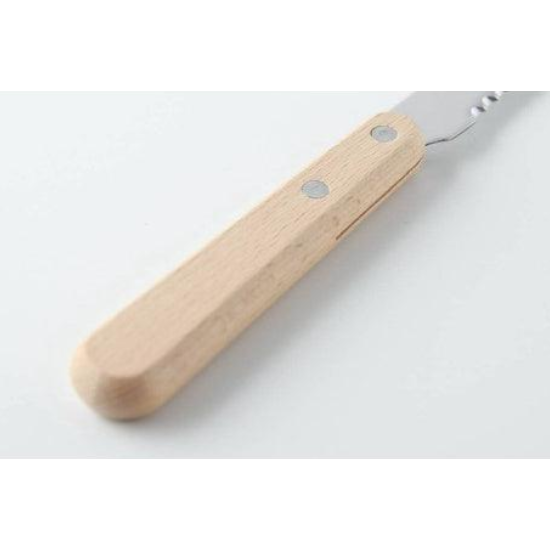 現貨 日本製 燕三條 木柄不鏽鋼麵包刀｜吐司刀 粗齒麵包刀 烘焙工具 Bu媽你好-細節圖6