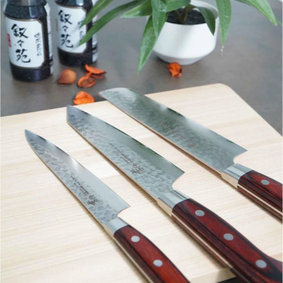 日本製 堺孝行｜VG10 33層 鎚目 大馬士革紋 菜切 日本刀 主廚刀 160mm 不沾黏 切菜 菜刀-細節圖2