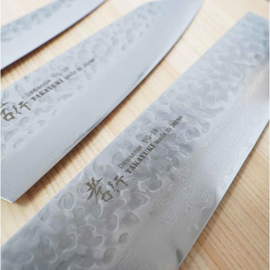 日本製 堺孝行｜VG10 33層 鎚目 大馬士革紋 菜切 日本刀 主廚刀 160mm 不沾黏 切菜 菜刀-細節圖3