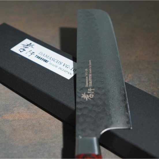 日本製 堺孝行｜VG10 33層 鎚目 大馬士革紋 菜切 日本刀 主廚刀 160mm 不沾黏 切菜 菜刀-細節圖7