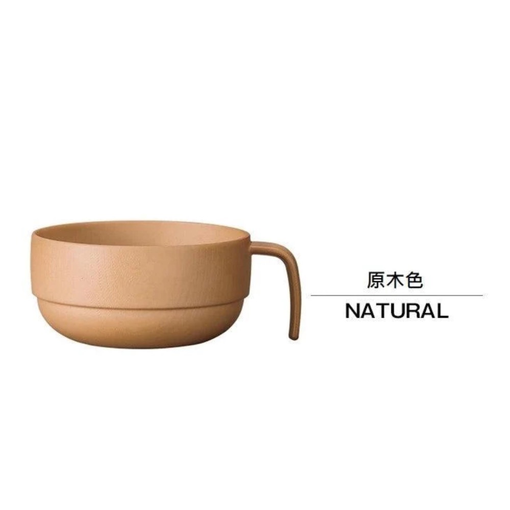 現貨 日本製 NH home 木紋湯碗 兒童碗 疊碗│可微波 400ML Bu媽你好-細節圖7