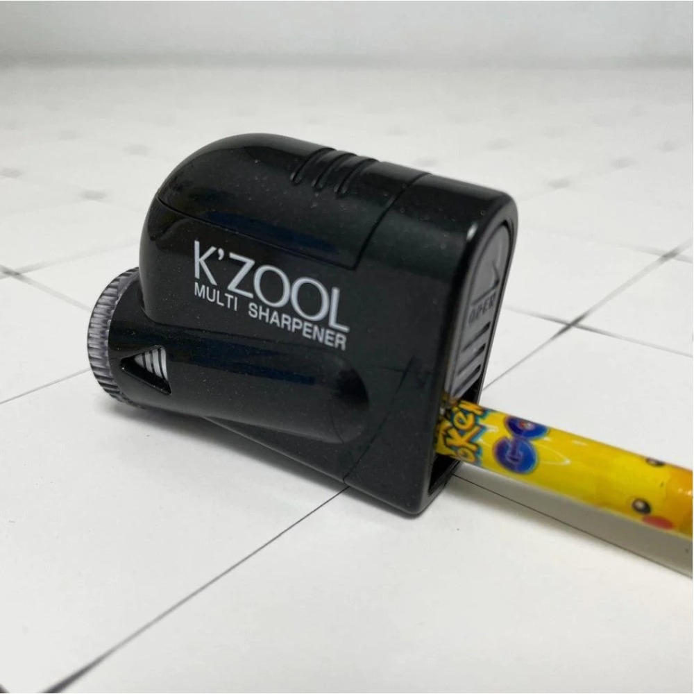 現貨 日本製 KUTSUMA K＇ZOOL攜帶型5段式 削鉛筆機｜迷你削鉛筆機 調節筆尖尖鈍 Bu媽你好-細節圖4