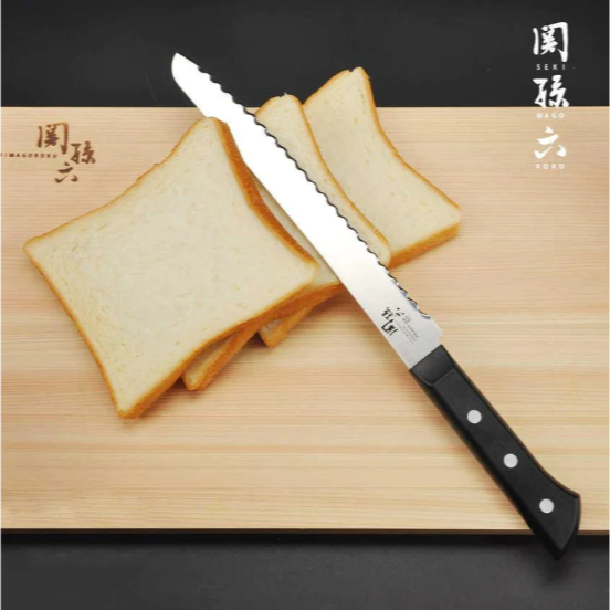 日本製 KAI貝印 關孫六 若竹系列 不鏽鋼刀具︱廚刀 三德刀 麵包刀 水果刀 冷凍刀-細節圖4