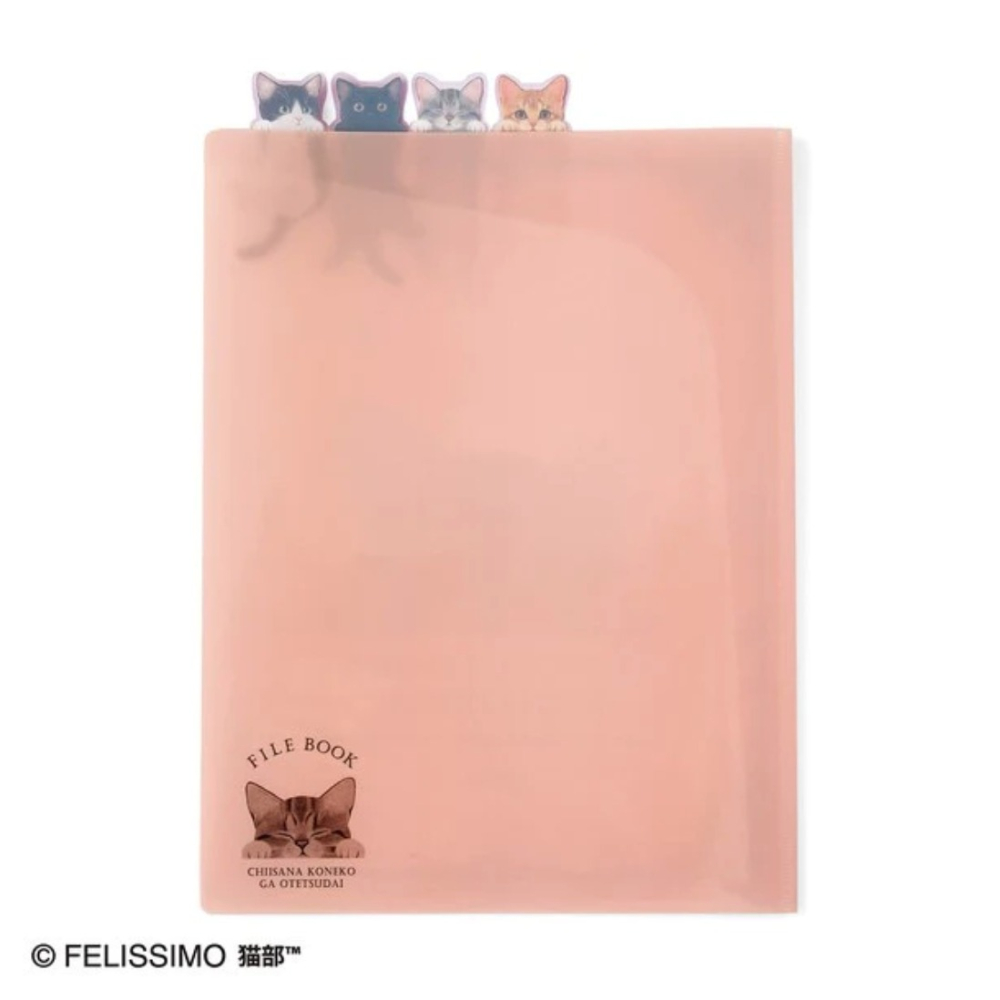 現貨 日本製 FELISSIMO 貓部 A4 文件夾 資料夾｜文件收納 信件收納 Bu媽你好-細節圖5