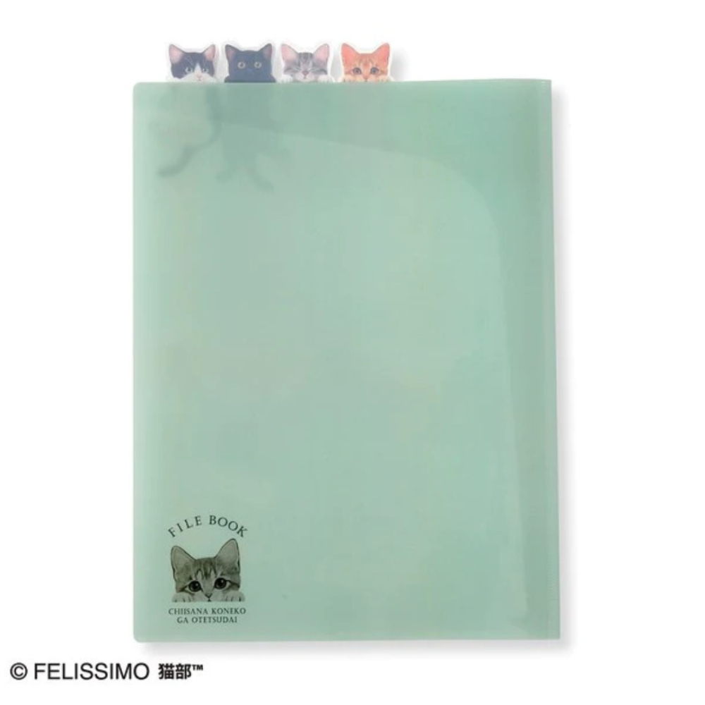現貨 日本製 FELISSIMO 貓部 A4 文件夾 資料夾｜文件收納 信件收納 Bu媽你好-細節圖7
