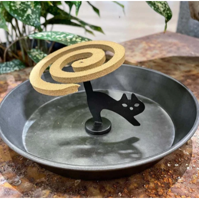 日本 磁吸式 小鳥 貓咪造型蚊香架｜蚊香架 蚊香座 防蚊  Bu媽你好-細節圖7