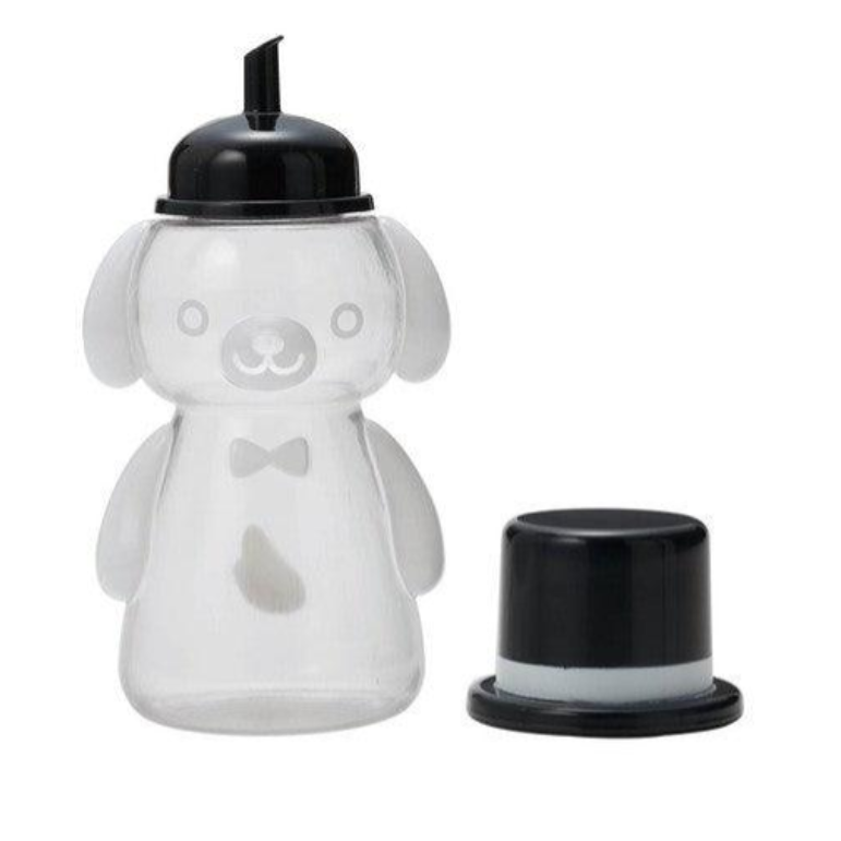 現貨 可愛熊造型 醬油瓶烏醋瓶 附蓋子 Bu媽你好-細節圖2