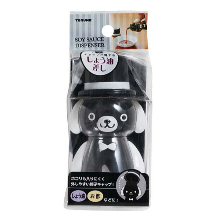 現貨 可愛熊造型 醬油瓶烏醋瓶 附蓋子 Bu媽你好-細節圖3