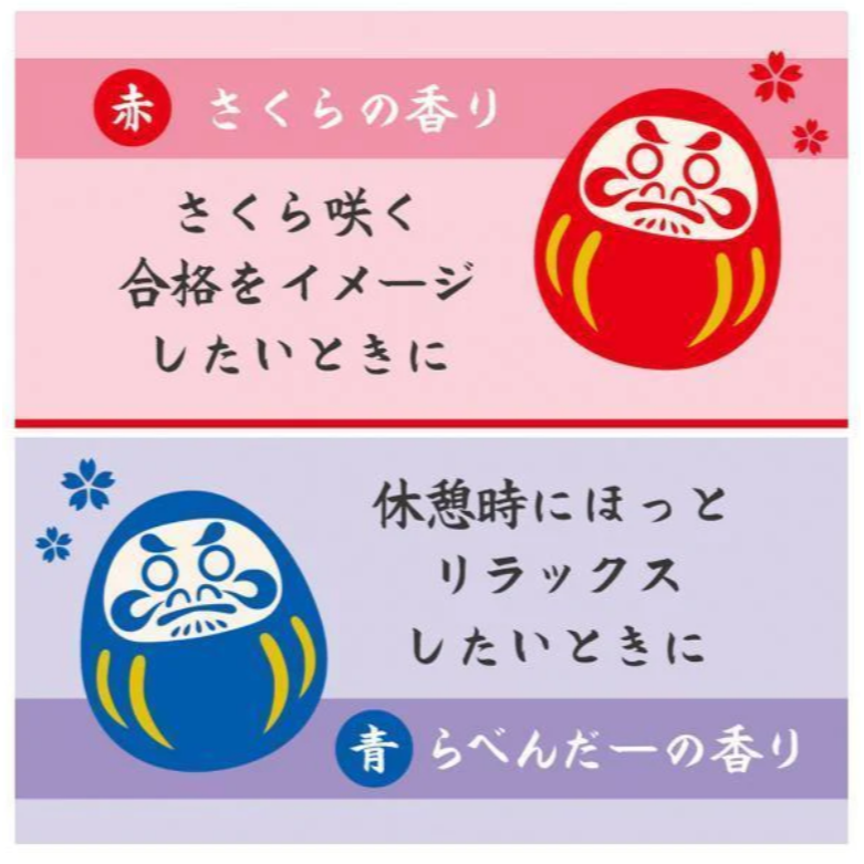 現貨 日本製達摩冰敷/熱敷兩用眼罩-薰衣草/櫻花 Bu媽你好-細節圖4