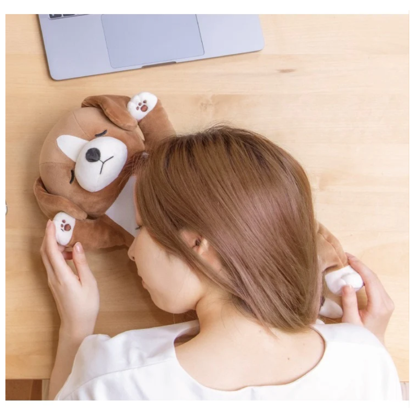 現貨 午休趴睡枕│動物抱枕 枕頭 午休枕 涼感枕 午睡神器 Bu媽你好-細節圖2