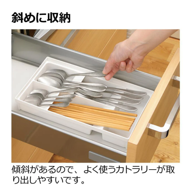 現貨 日本製 Richell Totono 廚房抽屜餐具收納盒 Bu媽你好-細節圖5