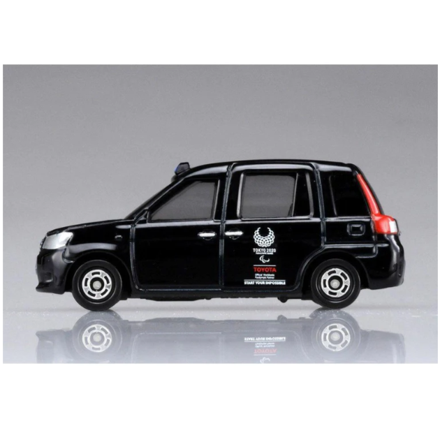 現貨 日本東京奧運限定 TOMICA TOYOTA日本計程車 Bu媽你好-細節圖3