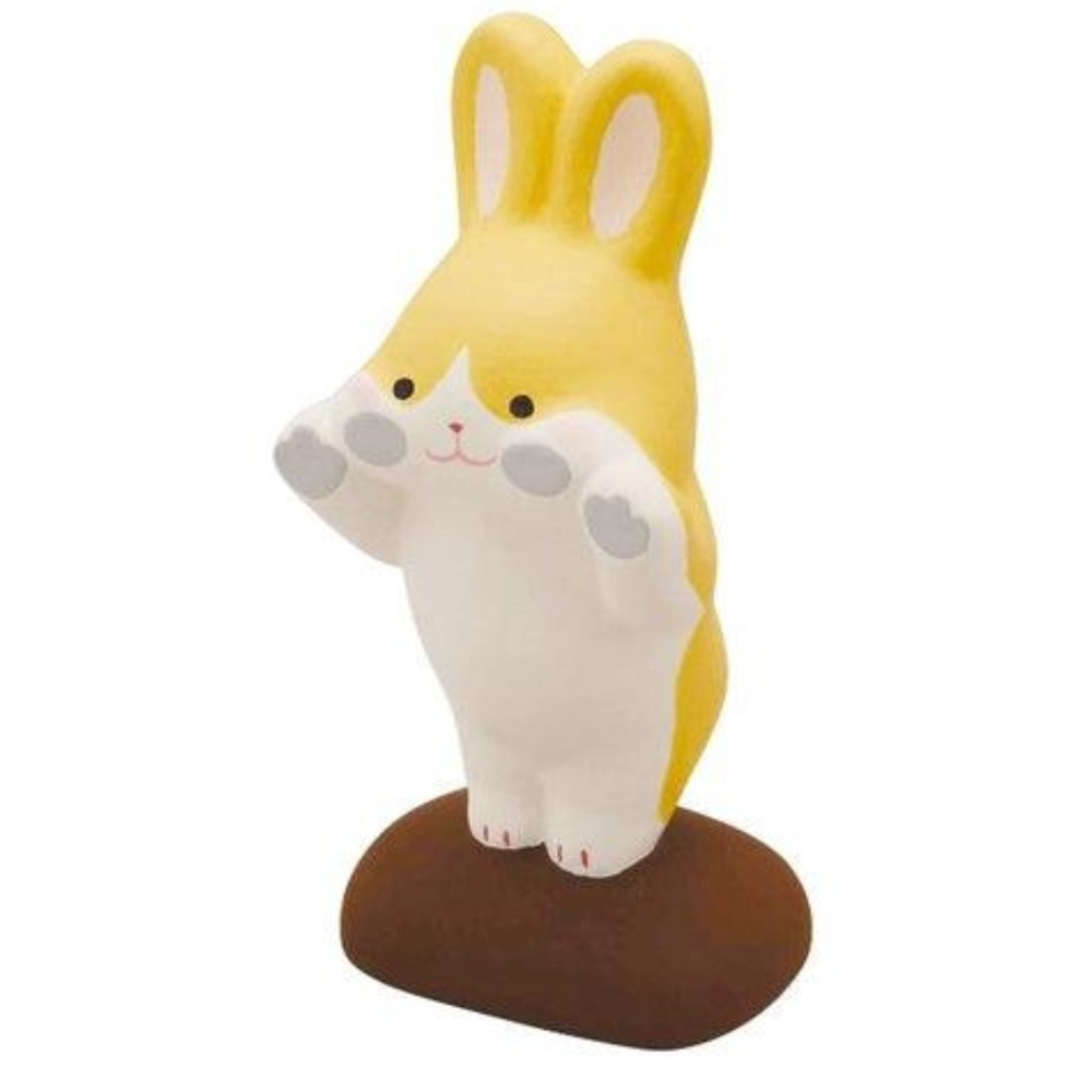 現貨 日本 偷窺趴趴兔陶瓷公仔｜辦公療癒小物 裝飾 Bu媽你好-細節圖5