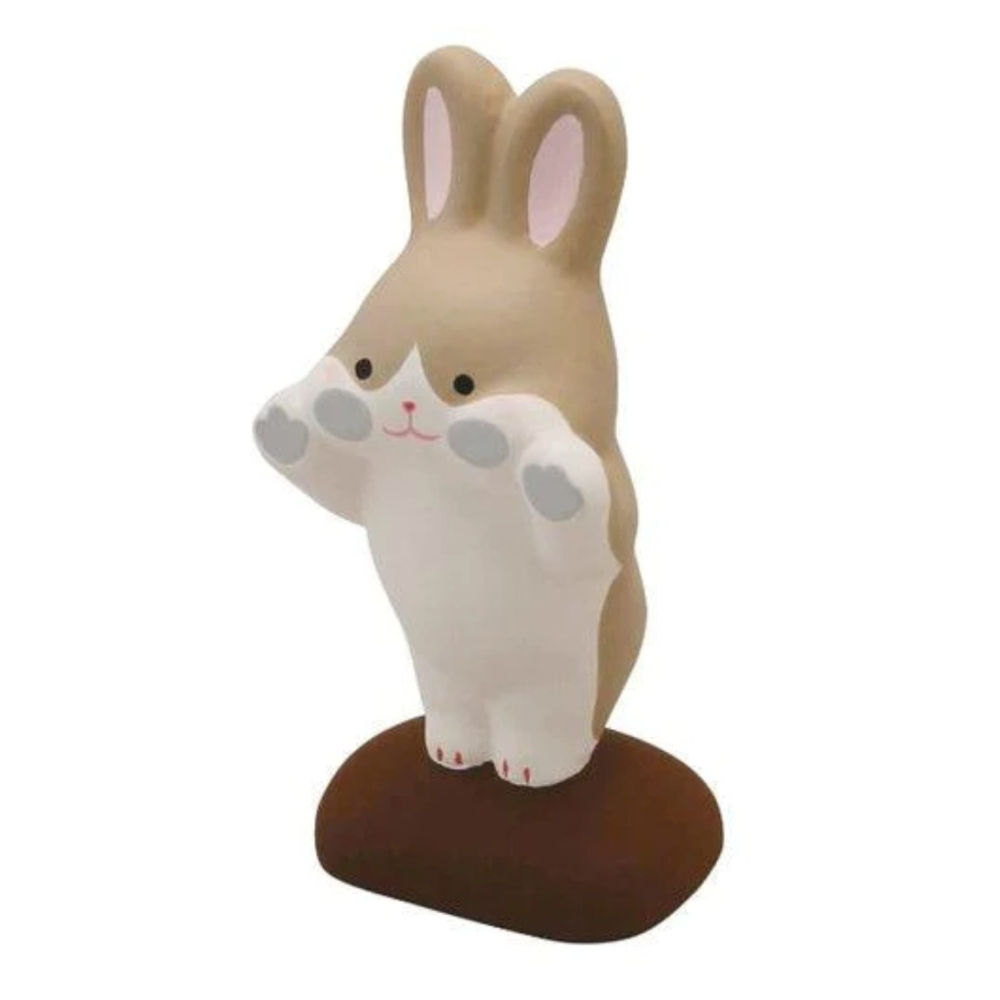 現貨 日本 偷窺趴趴兔陶瓷公仔｜辦公療癒小物 裝飾 Bu媽你好-細節圖6