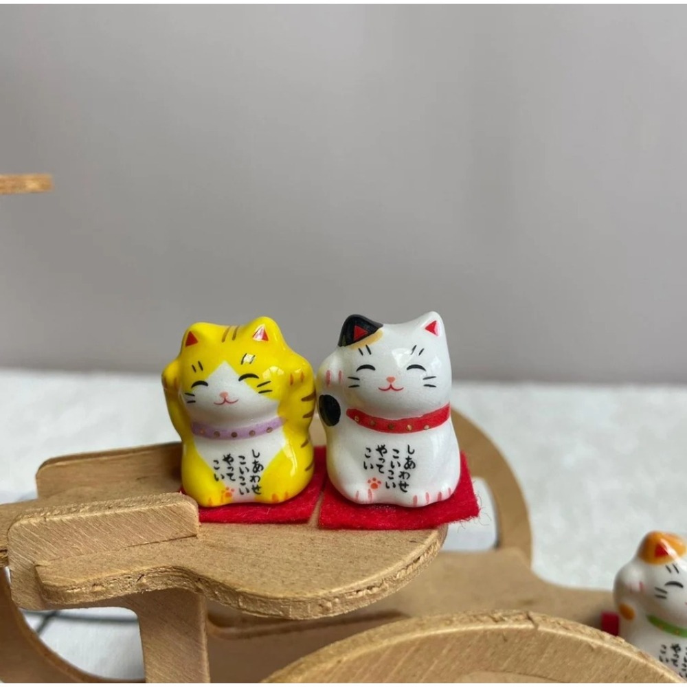 現貨 藥師窯 彩繪招財貓│陶瓷 公仔Bu媽你好-細節圖5