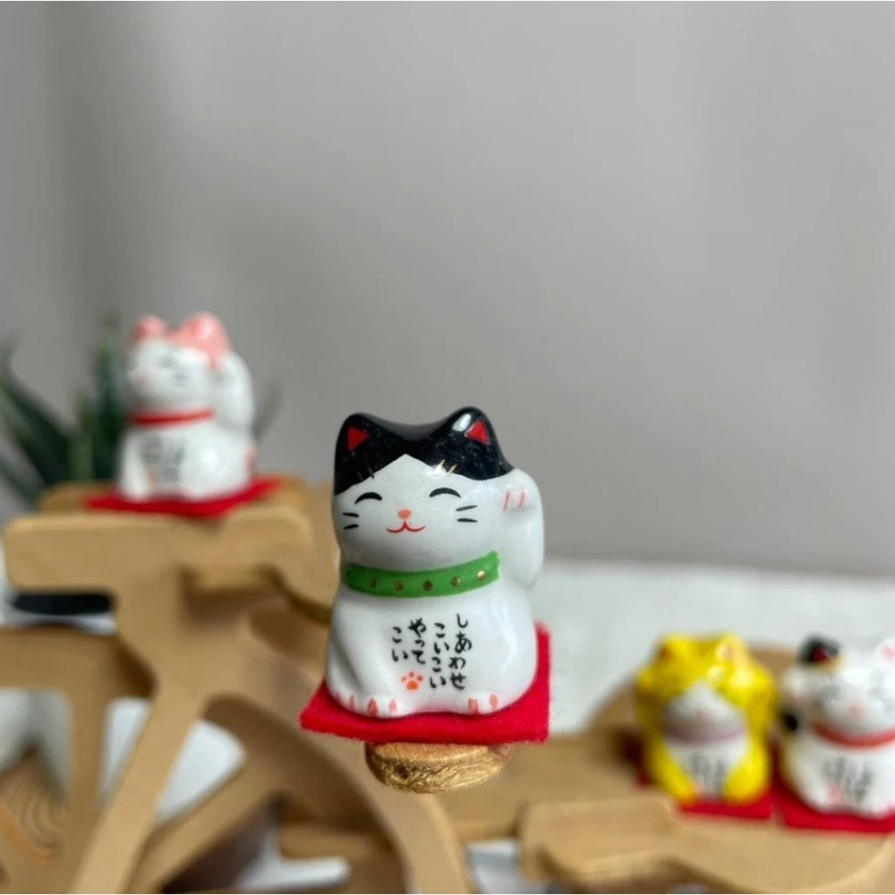 現貨 藥師窯 彩繪招財貓│陶瓷 公仔Bu媽你好-細節圖6