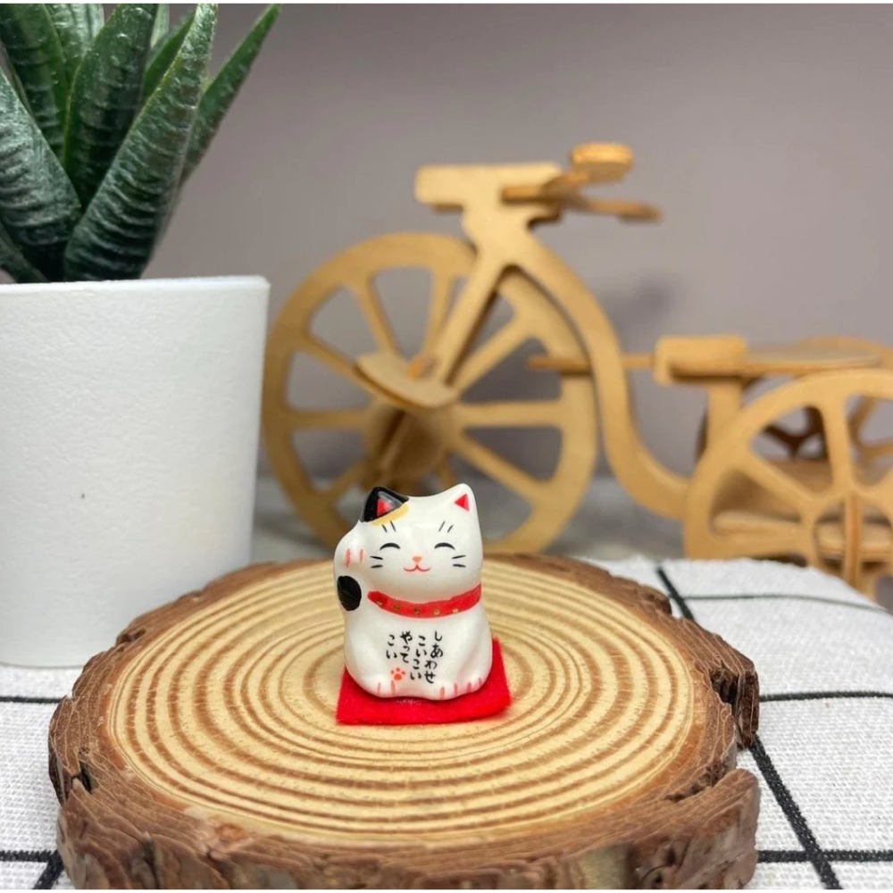 現貨 藥師窯 彩繪招財貓│陶瓷 公仔Bu媽你好-細節圖10