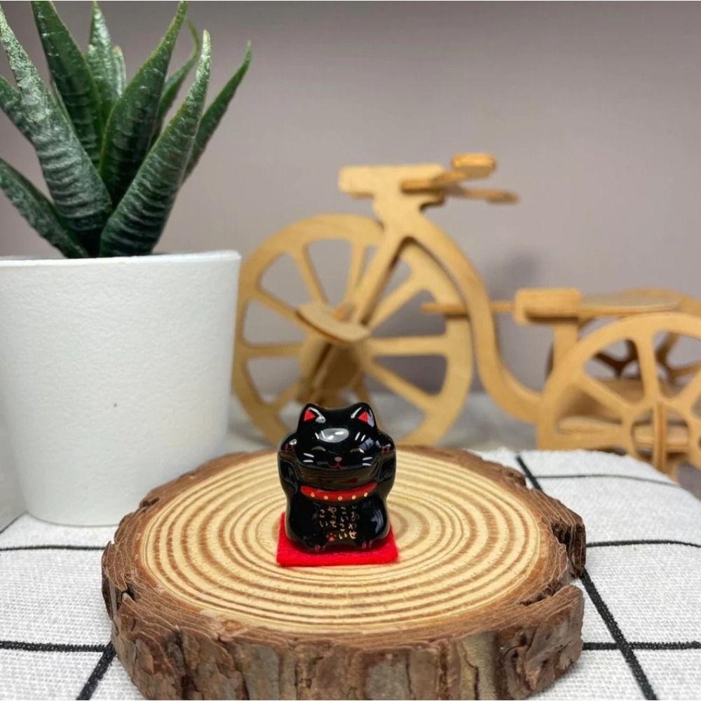 現貨 藥師窯 彩繪招財貓│陶瓷 公仔Bu媽你好-細節圖11