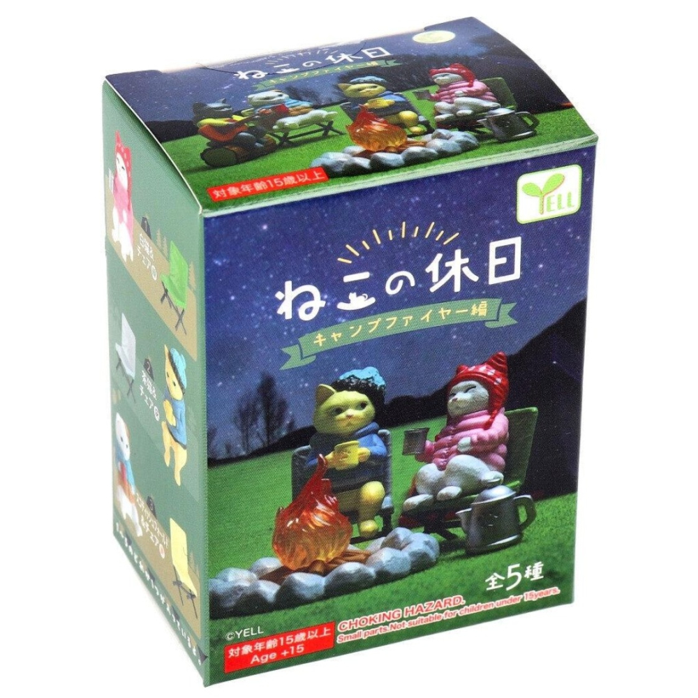 現貨 貓咪假期 露營篇│盲盒 公仔 隨機出貨 yell Bu媽你好-細節圖3