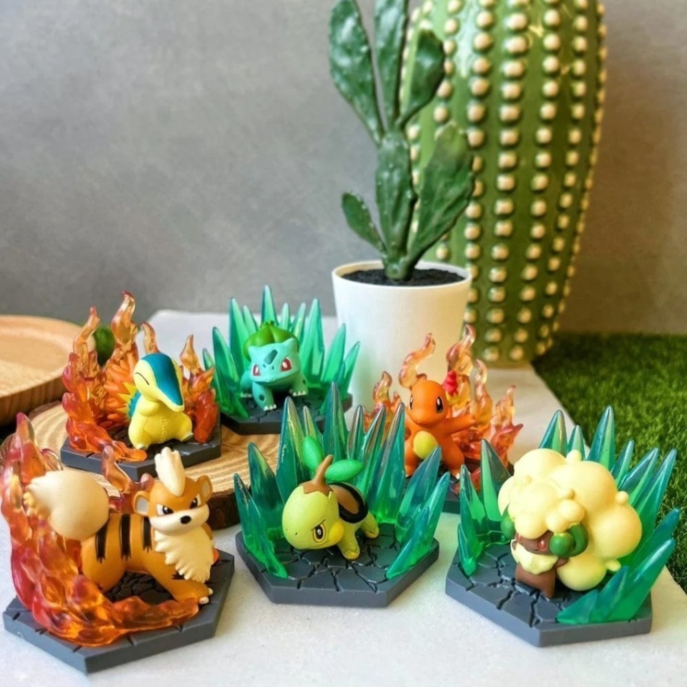 現貨 精靈寶可夢特效公仔｜ T-ARTS 火與草系篇 Bu媽你好-細節圖4