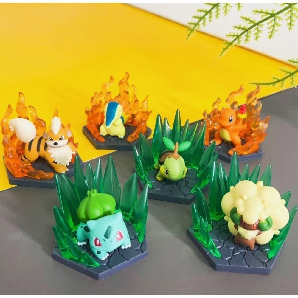 現貨 精靈寶可夢特效公仔｜ T-ARTS 火與草系篇 Bu媽你好-細節圖5