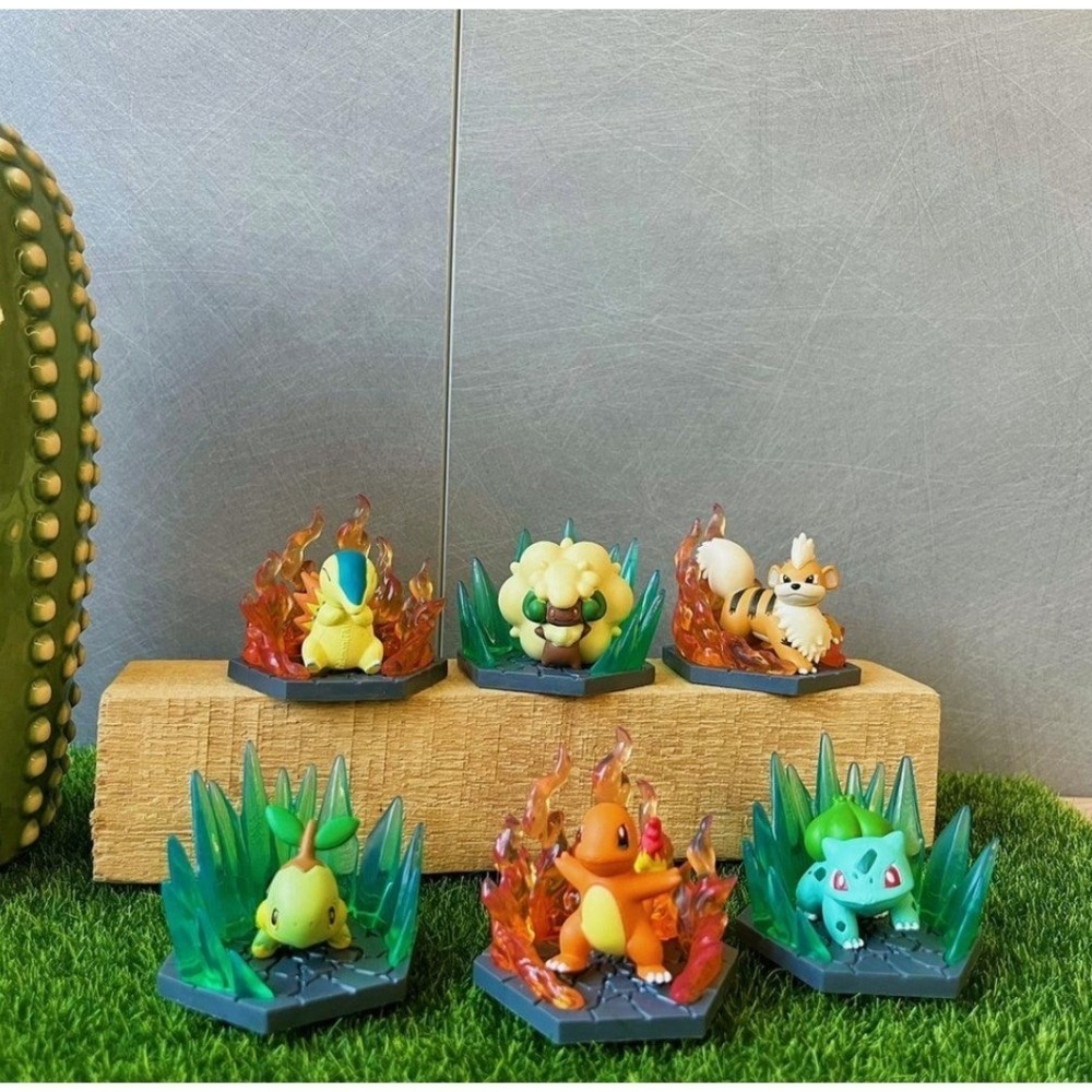現貨 精靈寶可夢特效公仔｜ T-ARTS 火與草系篇 Bu媽你好-細節圖6