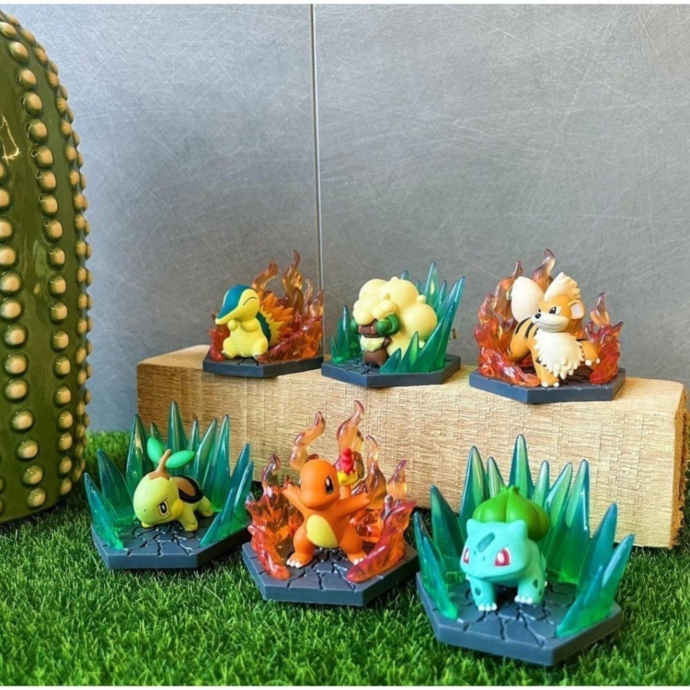 現貨 精靈寶可夢特效公仔｜ T-ARTS 火與草系篇 Bu媽你好-細節圖7