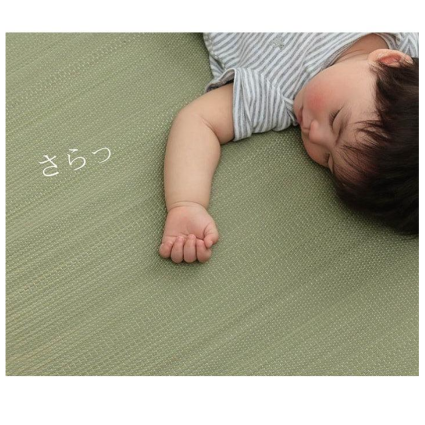 現貨 日本製 兒童草蓆│涼蓆 遊戲墊 70x120cm Bu媽你好-細節圖6