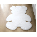 冬季保暖｜泰迪熊柔軟毛絨地毯，乳白色 / 卡其色 Bu媽你好-規格圖9