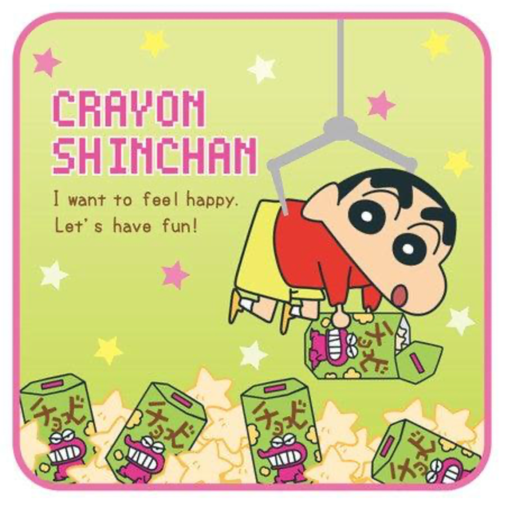 現貨 正版蠟筆小新純棉迷你手帕｜柔軟小方巾 Bu媽你好-細節圖5