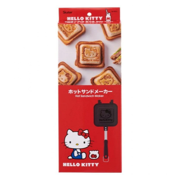 現貨 日本Skater | Hello kitty 熱壓吐司煎鍋、熱壓三明治、煎蛋 Bu媽你好-細節圖8