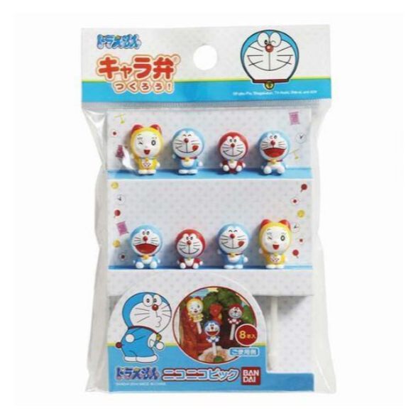 現貨 兒童餐盒裝飾造型食物叉｜哆啦A夢小哆啦哆啦美 Bu嗎你好-細節圖3