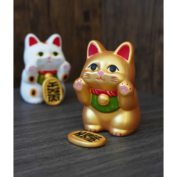 日本 RYUKODO 龍虎堂 貼臉 招財貓｜招財貓擺飾 招財擺飾 開店送禮 Bu媽你好-細節圖3