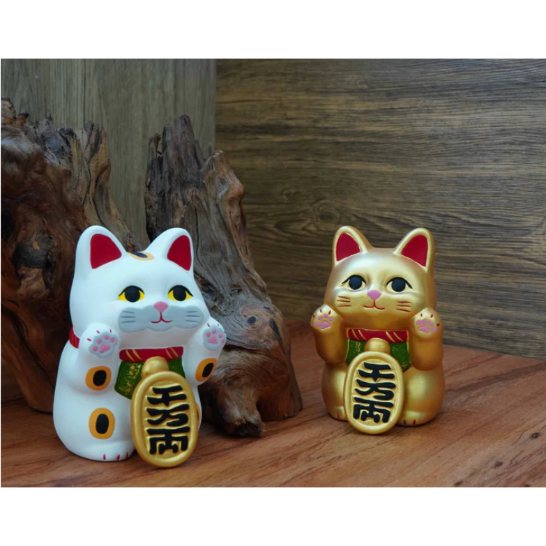 日本 RYUKODO 龍虎堂 貼臉 招財貓｜招財貓擺飾 招財擺飾 開店送禮 Bu媽你好-細節圖5