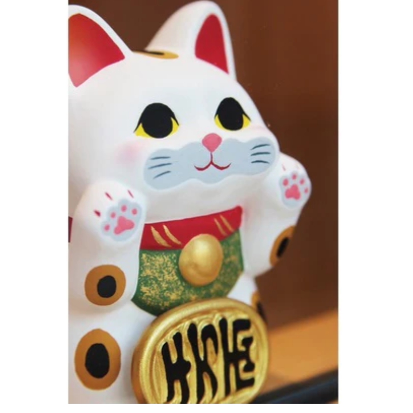 日本 RYUKODO 龍虎堂 貼臉 招財貓｜招財貓擺飾 招財擺飾 開店送禮 Bu媽你好-細節圖8