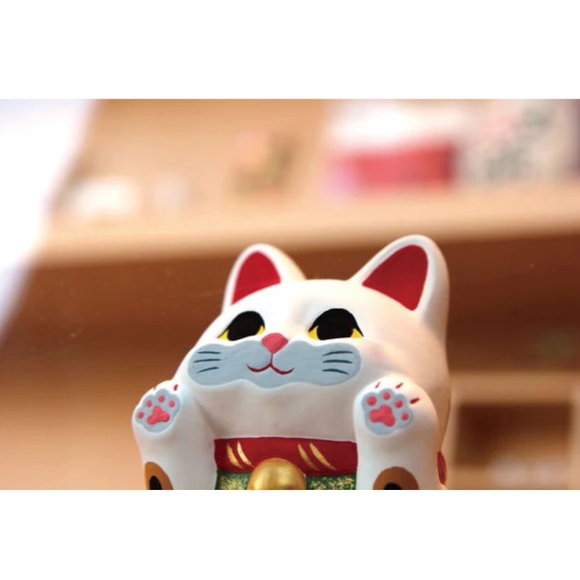 日本 RYUKODO 龍虎堂 貼臉 招財貓｜招財貓擺飾 招財擺飾 開店送禮 Bu媽你好-細節圖9