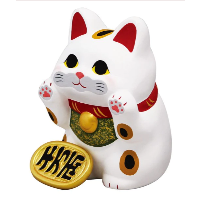 日本 RYUKODO 龍虎堂 貼臉 招財貓｜招財貓擺飾 招財擺飾 開店送禮 Bu媽你好-細節圖11