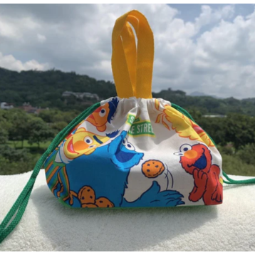 芝麻街便當袋 | 午餐袋 束口袋 收納袋 Skater  Bu媽你好-細節圖5