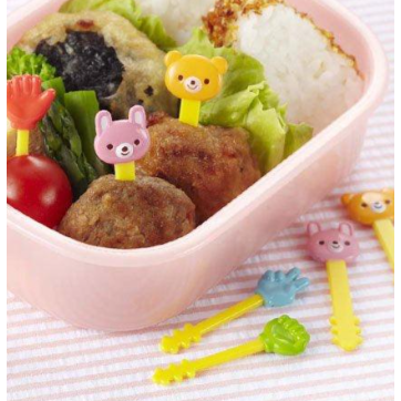 TORUNE造型食物叉 水果叉│m＇sa 動物 剪刀 石頭 布  Bu媽你好-細節圖2
