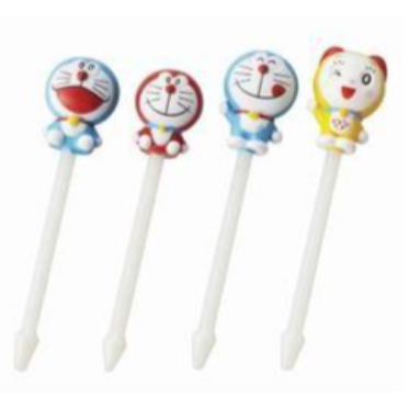 兒童餐盒裝飾造型食物叉｜哆啦A夢小哆啦哆啦美  Bu媽你好-細節圖2